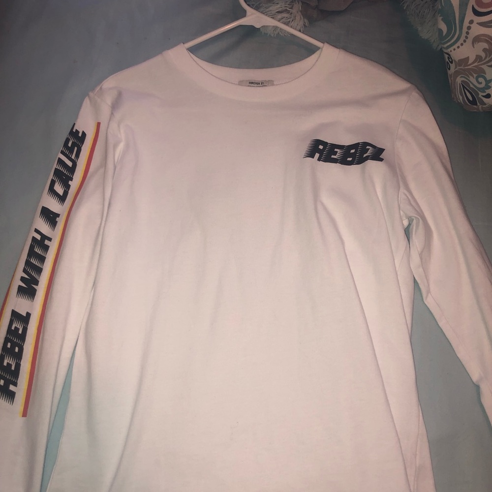 long sleeve white shirt